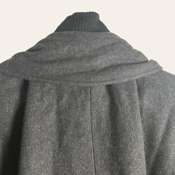 Kenneth Cole Reaction Men’s Black Wool Blend Dickey Coat Size XXL - Picture 8 of 9